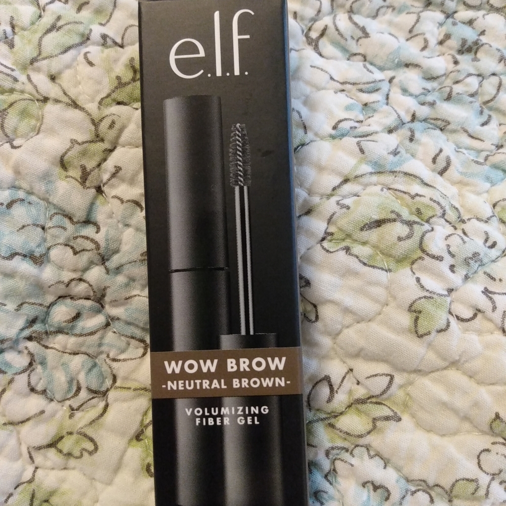Elf Wow Brow Volumizing Fiber Gel #83573 Neutral Brown